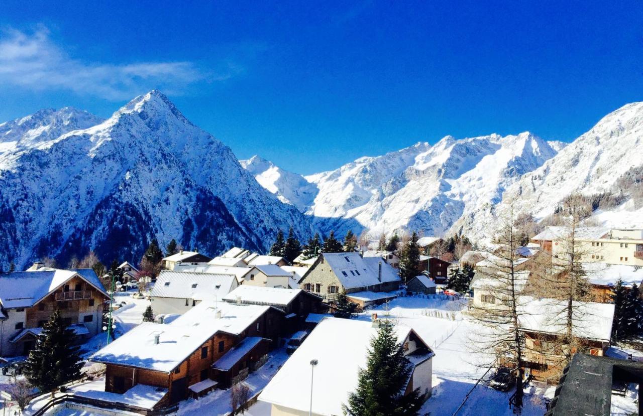 Pied De Piste A 20 M Du Telesiege "Le Diable", Menage Inclus, Possible De Louer 2 Apparts, Vue Panoramique レ・デュー・アルプ エクステリア 写真